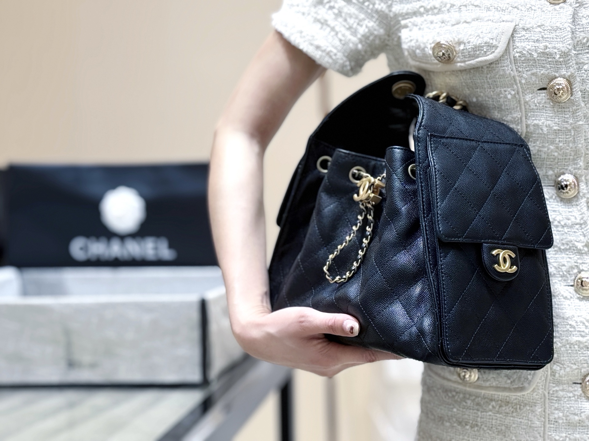 Chanel 25 Small Hobo, 
AS5293 Size:30*26*14cm - Detail 4