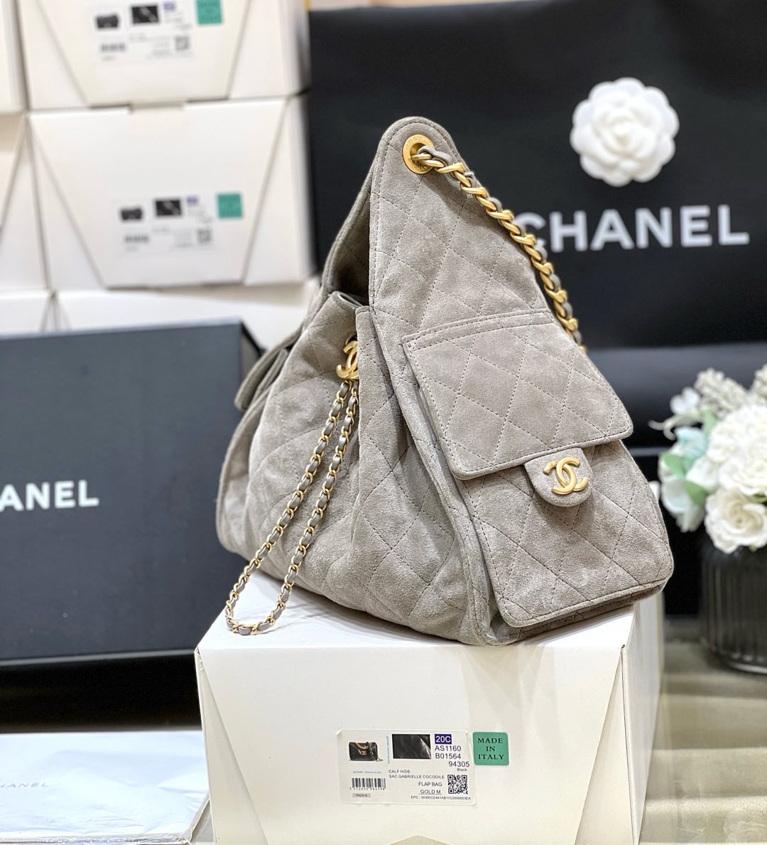 Chanel 25 Small Hobo, 
AS5293 Size:30*26*14cm - Detail 3